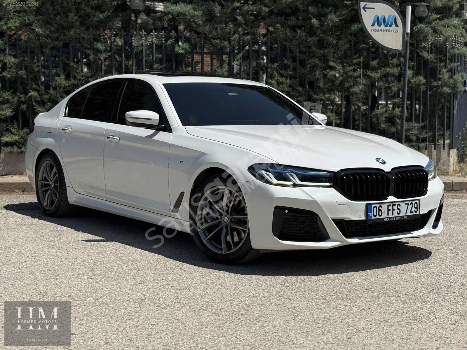 'HERMES MOTORS' 2017 BMW 5.30İ EXECUTİVE M BOYASIZ HARMAN/NBT