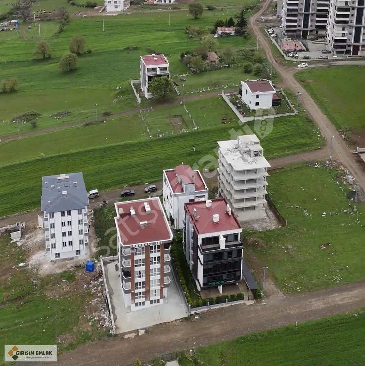 ERAS SİTESİ YANI İNŞAAT BÖLGESİ 14 ADET 1+1 LİK ARSA