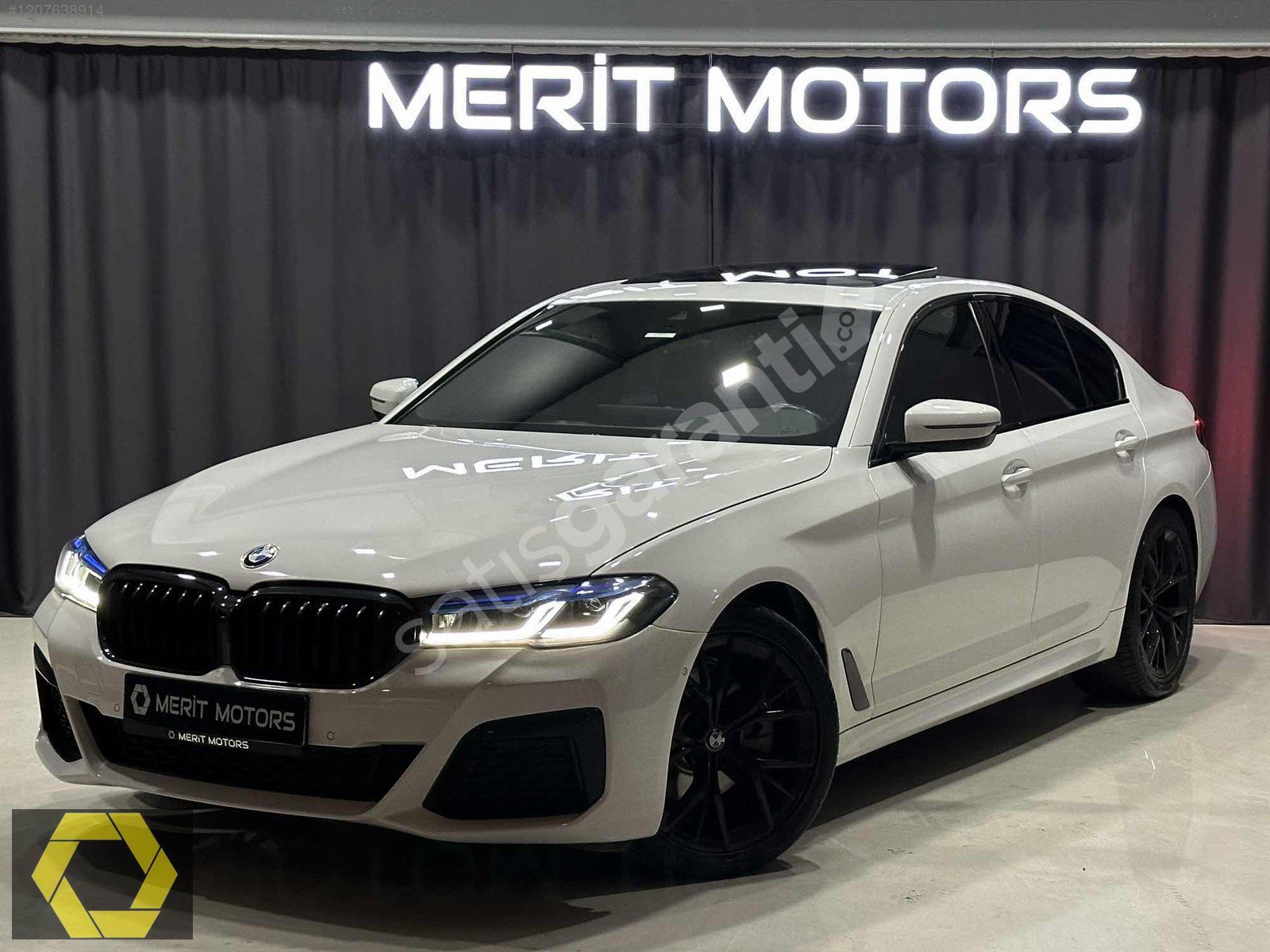 MERİT MOTORS - BMW 520İ M SPORT LAZER VAKUM HAYALET SHADOW
