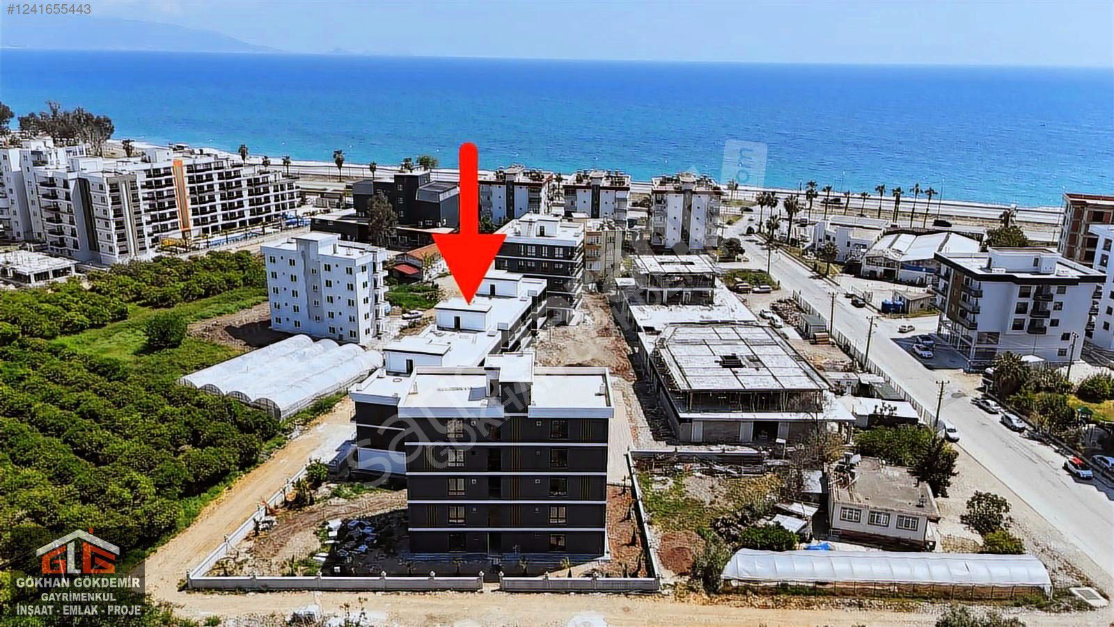 GÖKHAN GÖKDEMİRDEN DENİZE SIFIR 2+1 SATILIK DAİRE