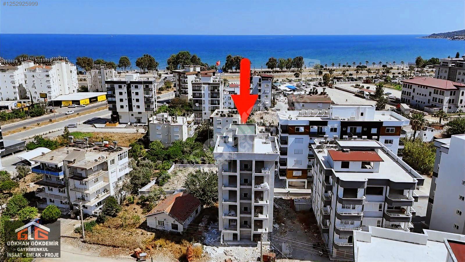 GÖKHAN GÖKDEMİRDEN DENİZ MANZARALI 1+1 SATILIK LÜKS DAİRE