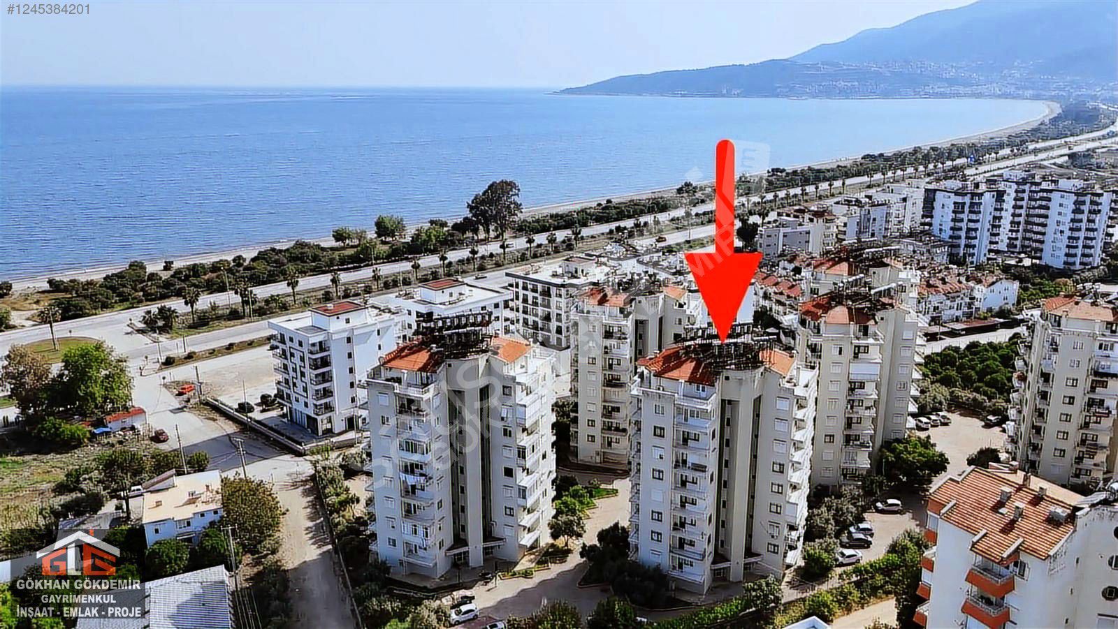 MASRAFSIZ DENİZE 50 METRE MESAFEDE 3+1 SATILIK DAİRE