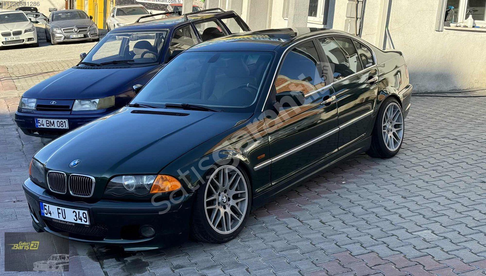 BMW E 46 3.28i 193 BEYGİR DÜZ VİTES İÇİ BEJ DIŞI METALİK YEŞİL!