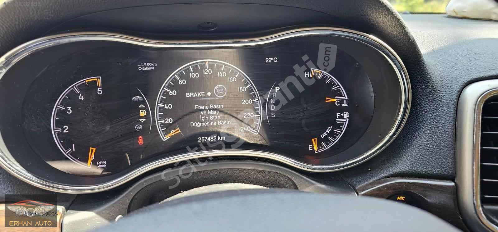 ERHAN AUTODAN GRAND CHEROKEE TEMİZ