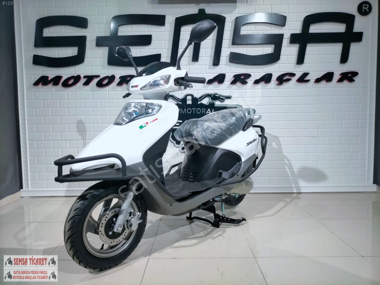 SPONTINI 110-125 ÇANTA MOTORA İŞLİDİR VADE FARKSIZ TAKSİT İMKANI