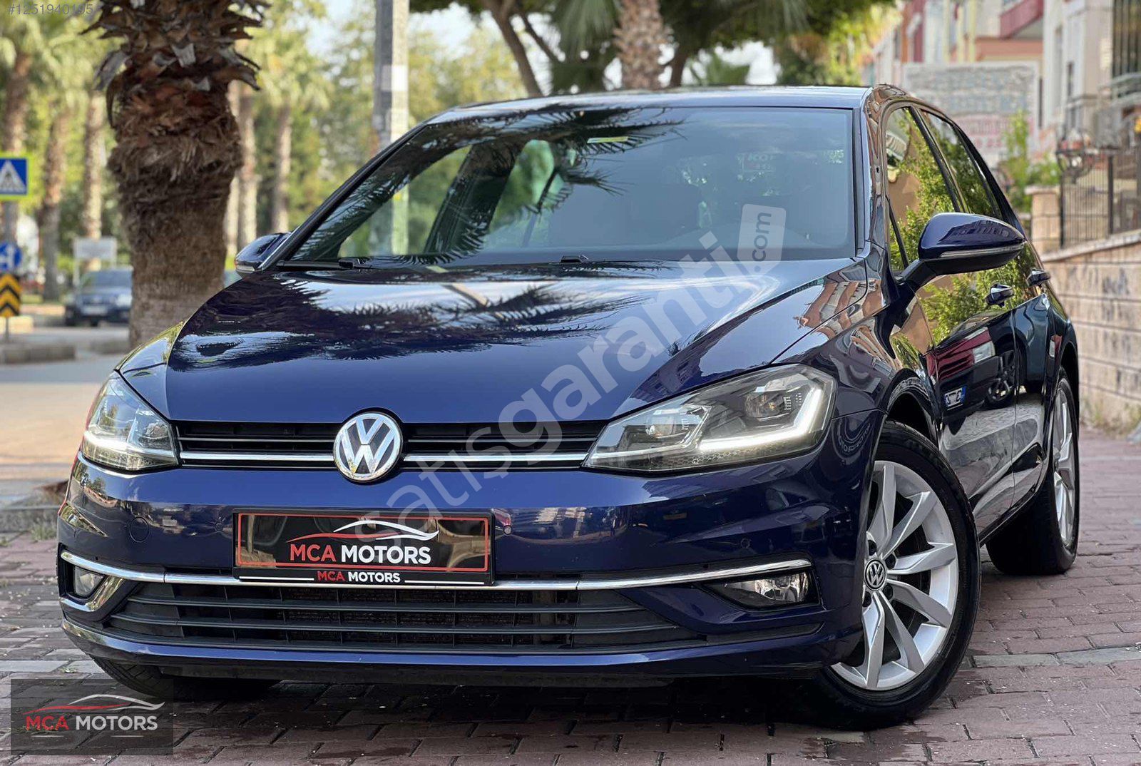 -MCA-2017 VW GOLF 7.5-1.6 TDI DSG HİGHLİNE-LANSMAN RENK-BEJ