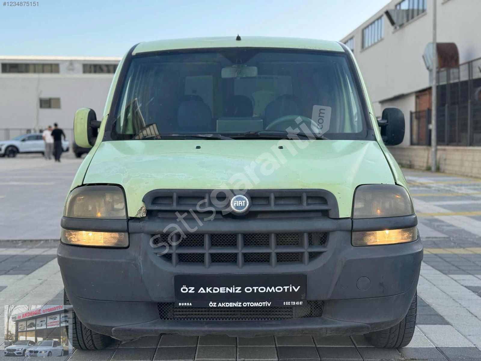 ÖZ AKDENİZ OTOMOTİV 2005 MODEL FİAT DOBLO KLİMALI+CİFT SÜRGÜ