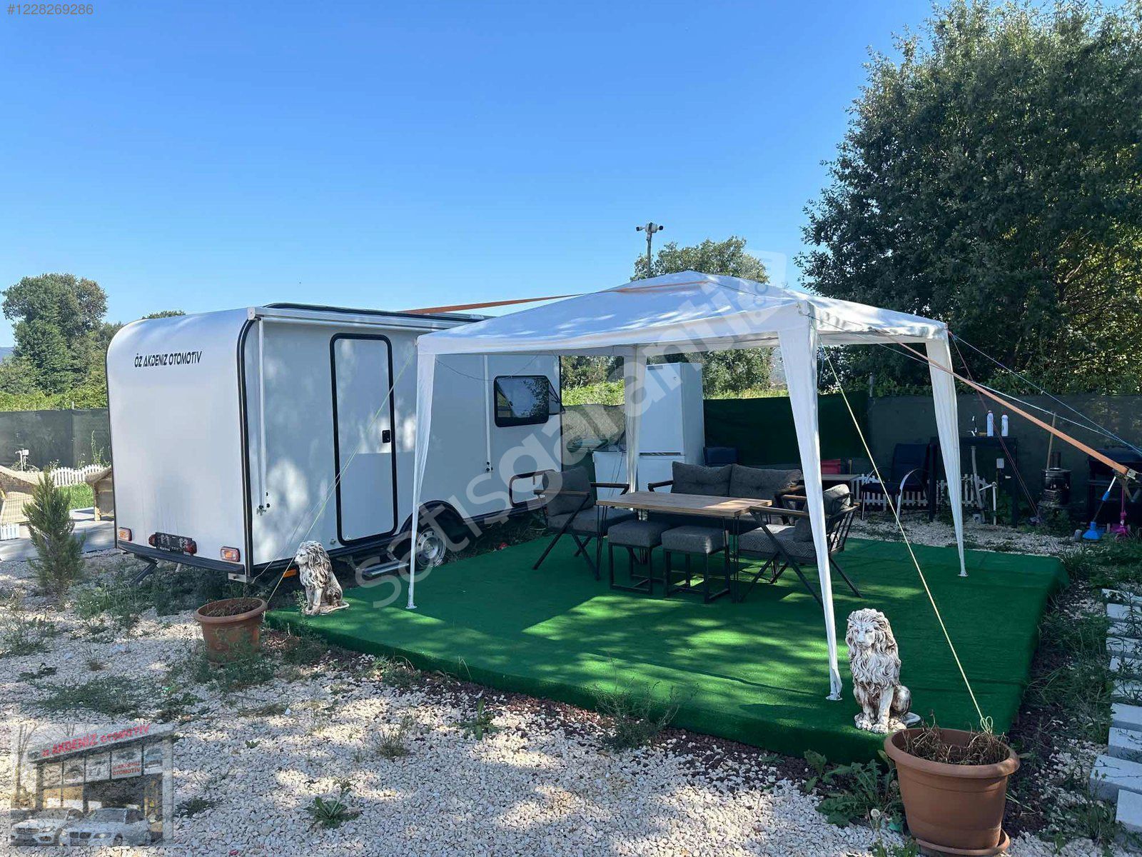 ÖZ AKDENİZ OTOMOTİVDEN 3.90 REKVAN ÇEKME KARAVAN FATURALI