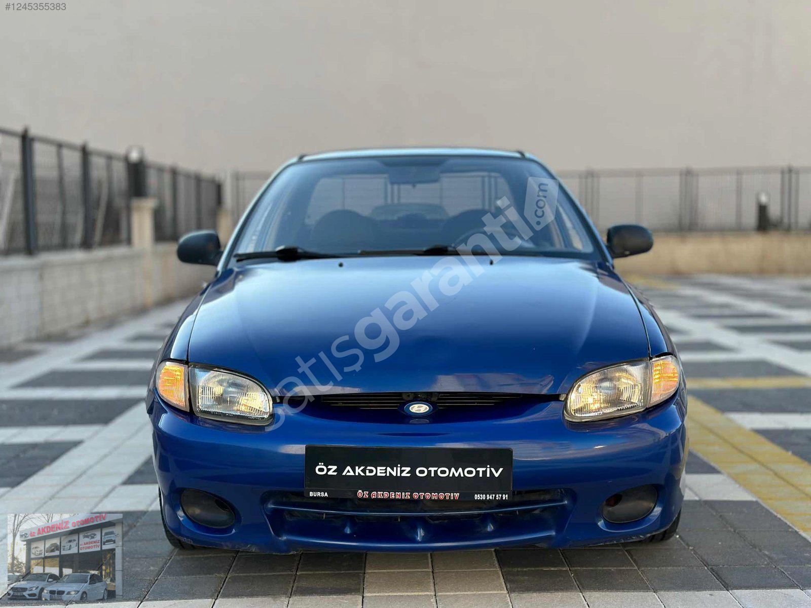 ÖZ AKDENİZ OTOMOTİVDEN 2000 MODEL HYUNDAİ ACCENT 1.5 GLS KLİMALI