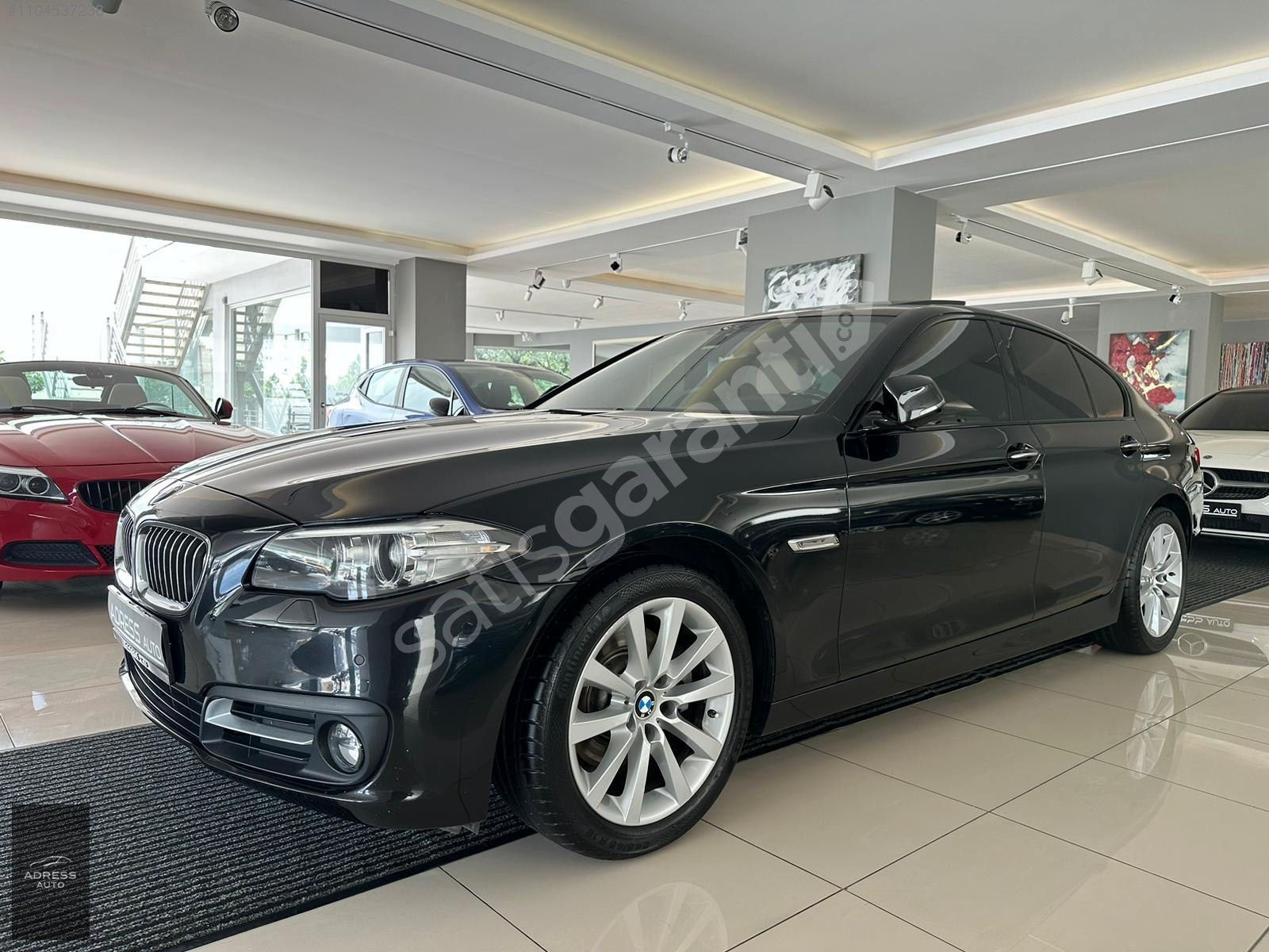 ADRESSAUTO BODRUM 2016 BMW 5.20İ VAKUM+HAYALET+ELK BAGAJ