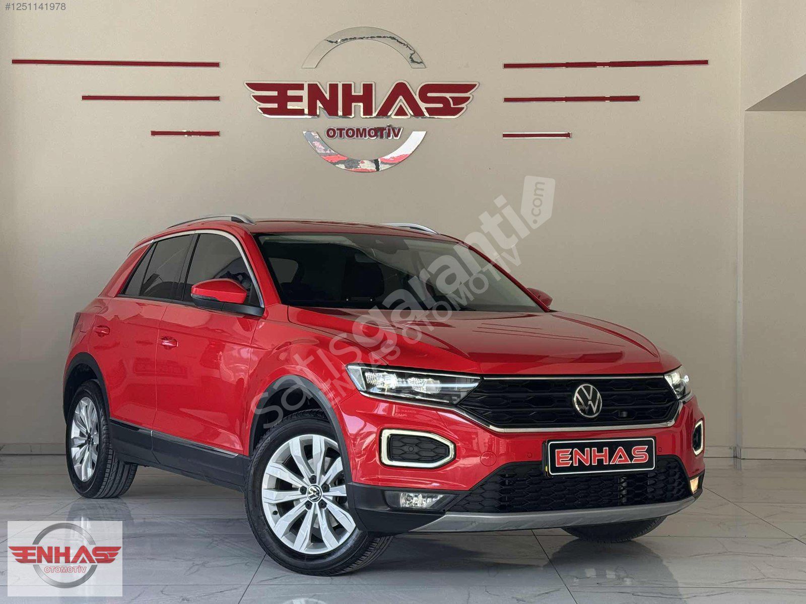 ENHAS OTOMOTİV==2021 11.000KM T-Roc 1.5 TSI ACT Highline DSG