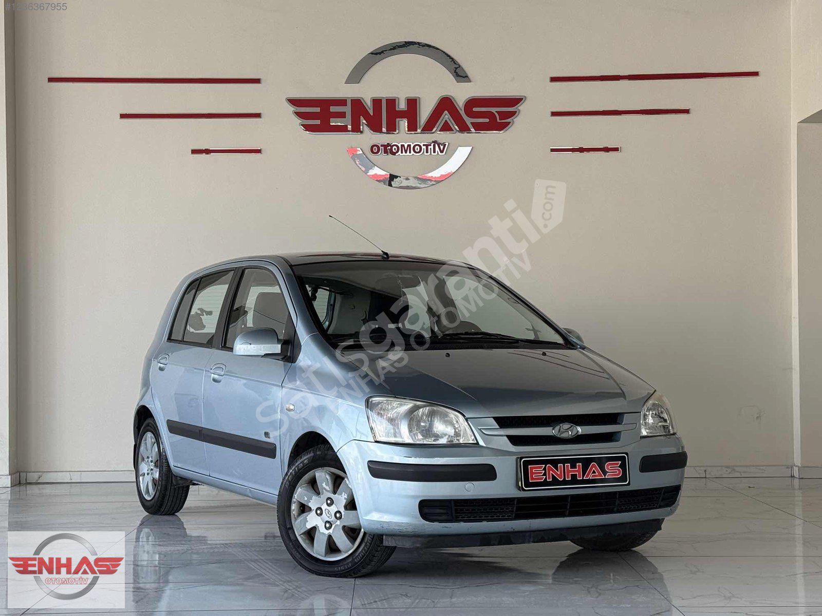 ENHAS OTOMOTİV==2006 114.000 KM HYUNDAİ GETZ KLİMALI