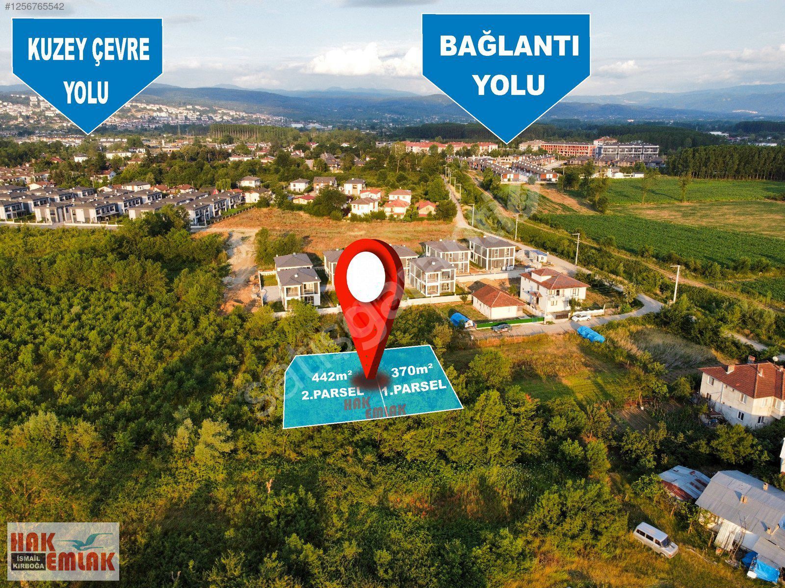 Hak Emlak'tan Villa Yapımına Uygun Satılık 370m² Fırsat Arsalar