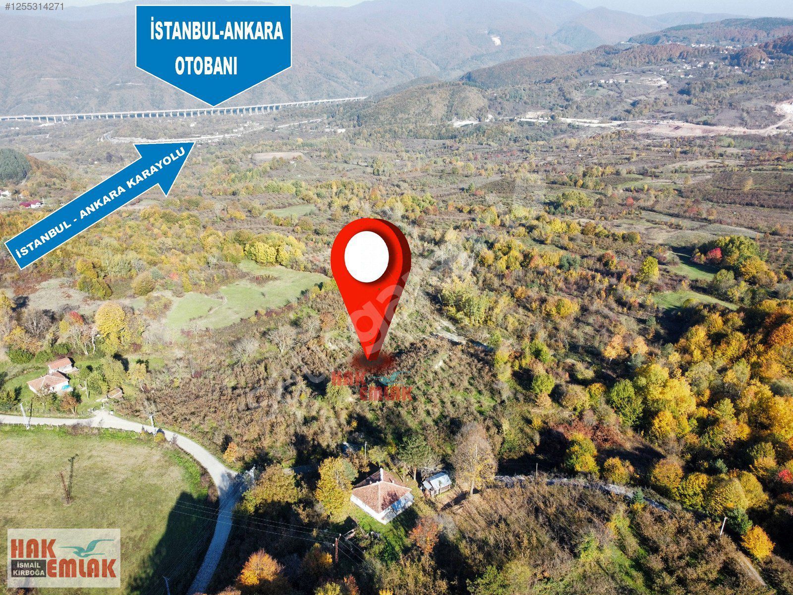 Kaynaşlı İlçesi-Muratbey Köyü Büyük Fırsat Satılık 23.326² Tarla