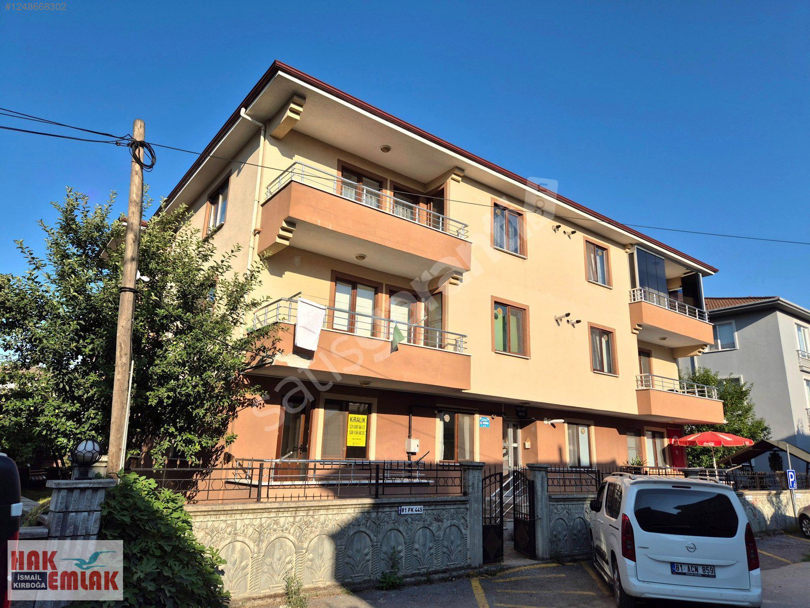 Hak Emlak'tanTam Merkezi Konumda İşkur'a Yakın Kiralık 3+1 Daire