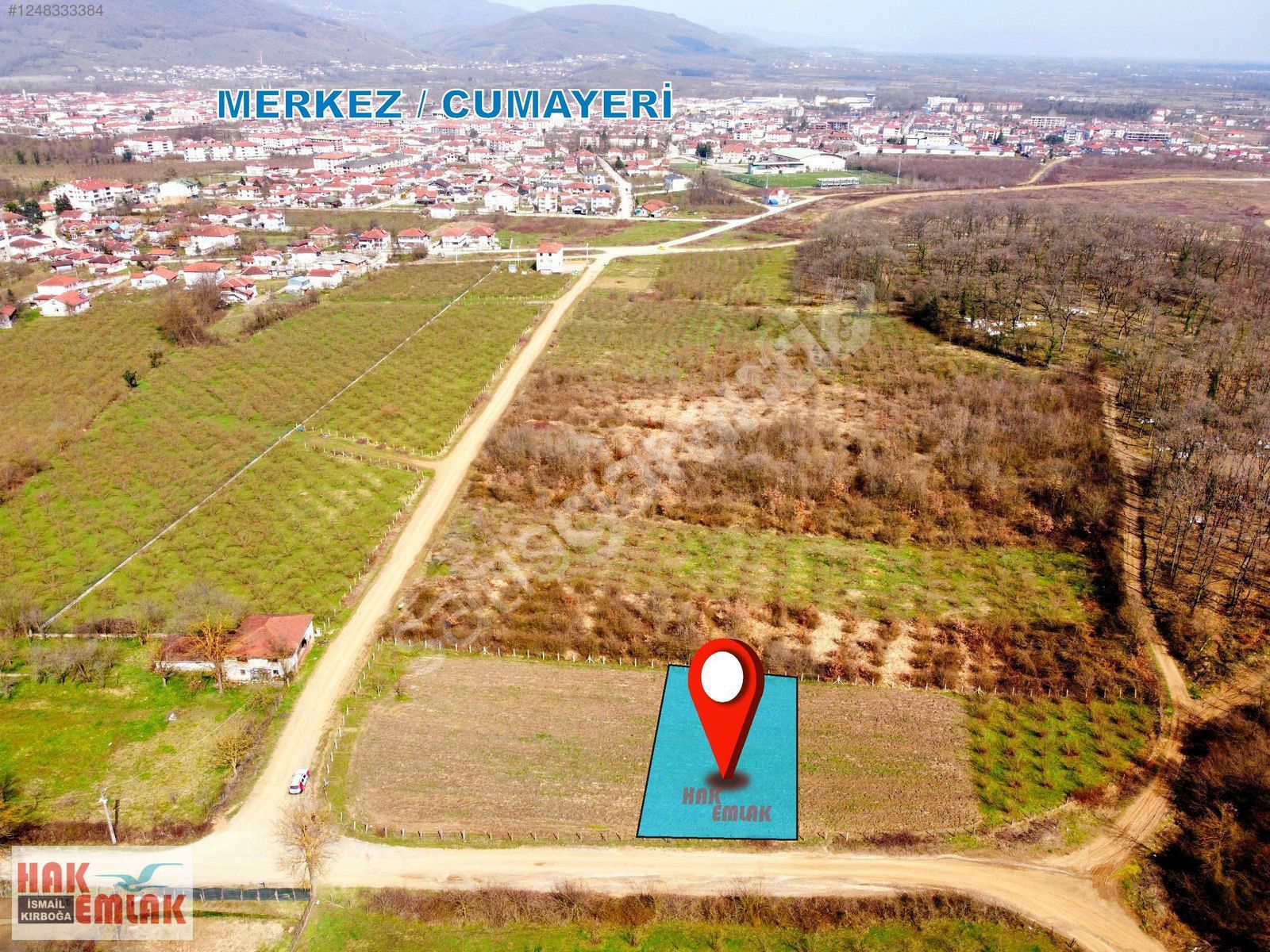 Hak Emlaktan Cumayerinde Villa Yapımına Uygun Satılık 453m² Arsa