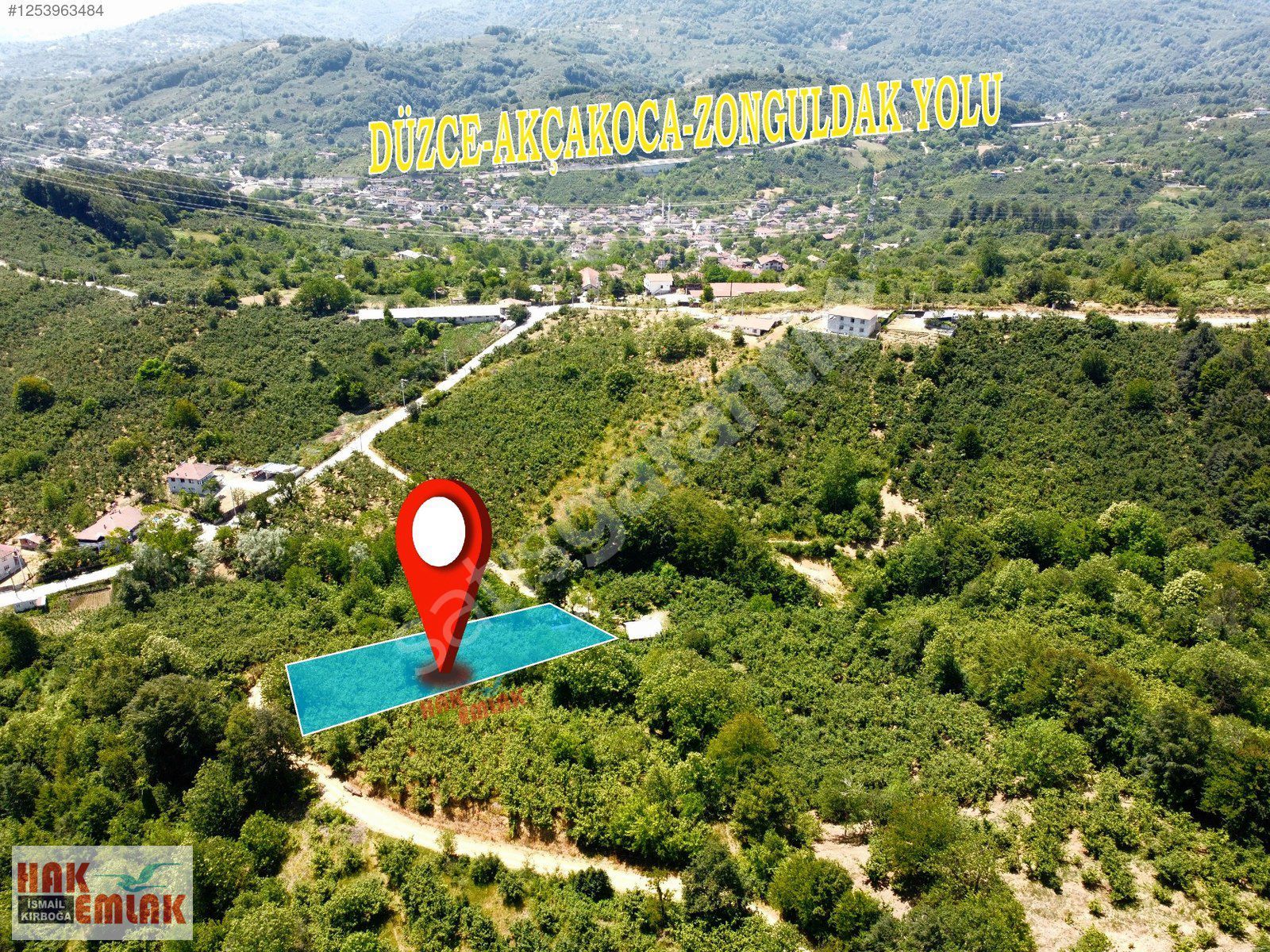 Hak Emlak'tan Boğaziçi-Kabalak Mah.de Satılık 1.954m² Arsa