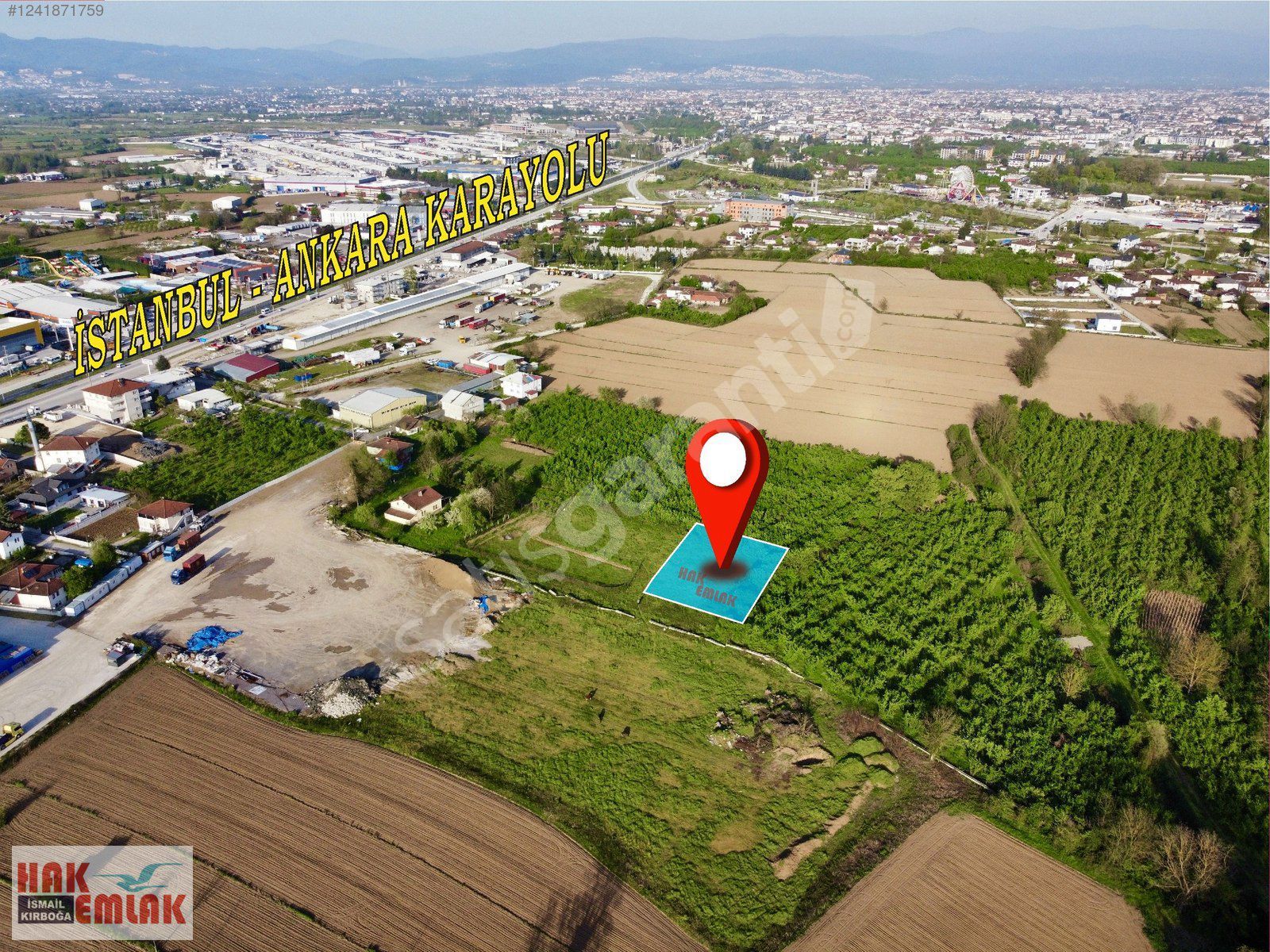 Hak Emlak'tan Villa Yapımına Uygun Satılık 1.001 m² Fırsat Arsa
