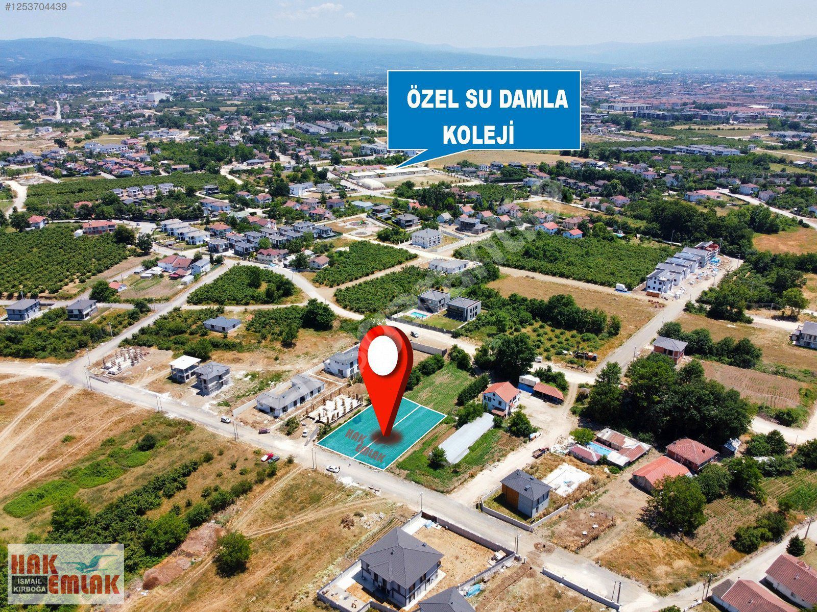 Sarayyeri Mah.de Villa Yapımına Uygun Satılık 607m² Arsalar