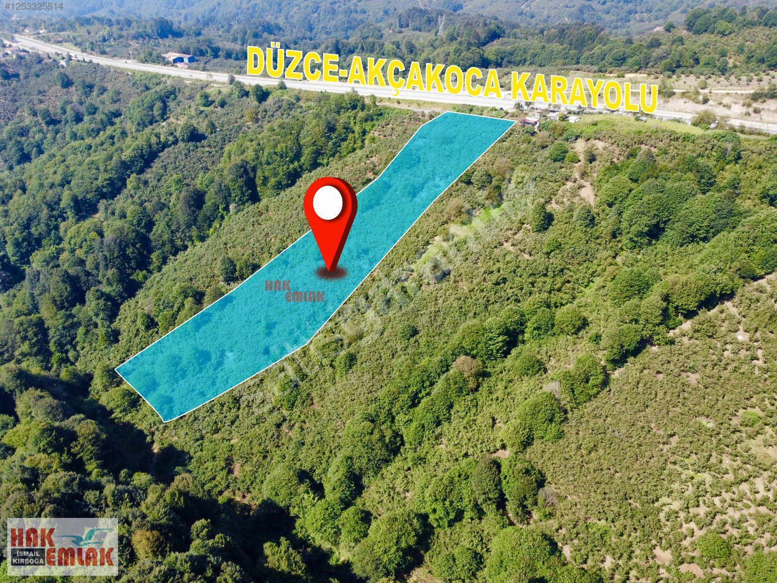 Hak Emlak'tan Kabalak Mah.de Satılık 6.772 m² Hobi Bahçesi