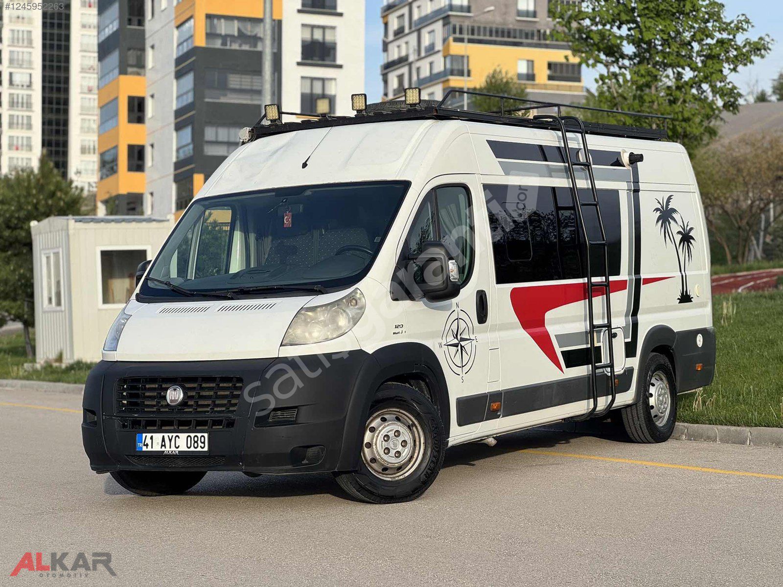 ALKAR'DAN M1 SINIFI RUHSATLI 175.000KM'DE 15M3 FULL KARAVAN...