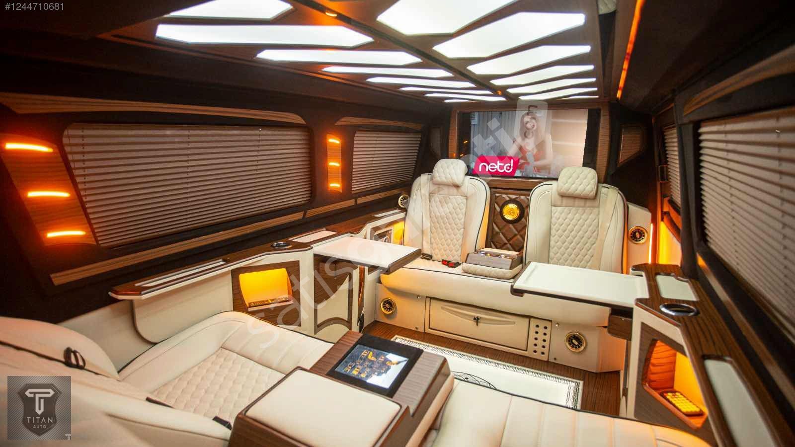 VOLKSWAGEN TRANSPORTER 9+1 VIP OTOMATİK KAPI ARA BÖLME HATASIZ