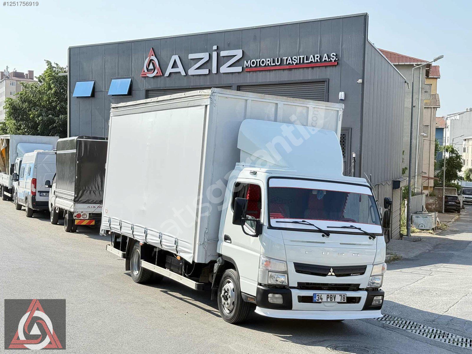 AZİZ DEN ADETLİ UZUN ŞASE KAMYON KAYAR PERDELİ