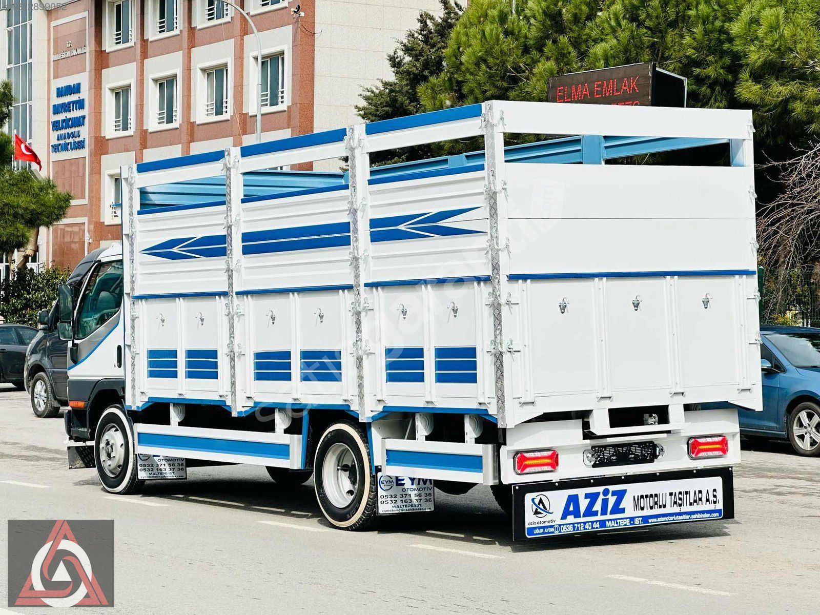 AZİZ'DEN SATILIK SIFIR AÇIK AHŞAP KASA UZUN ŞASE KAMYONLARA UYGU