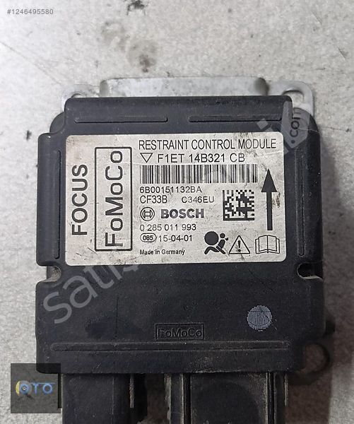 FOCUS 3 AİRBAG BEYNİ F1ET-14B321-CB