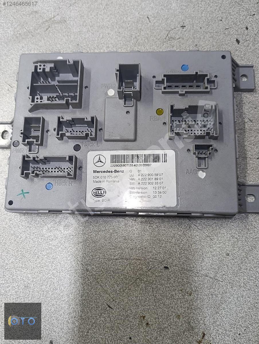 MERCEDES W205 C SERİSİ ARKA SAM BEYNİ 5DK010775-90