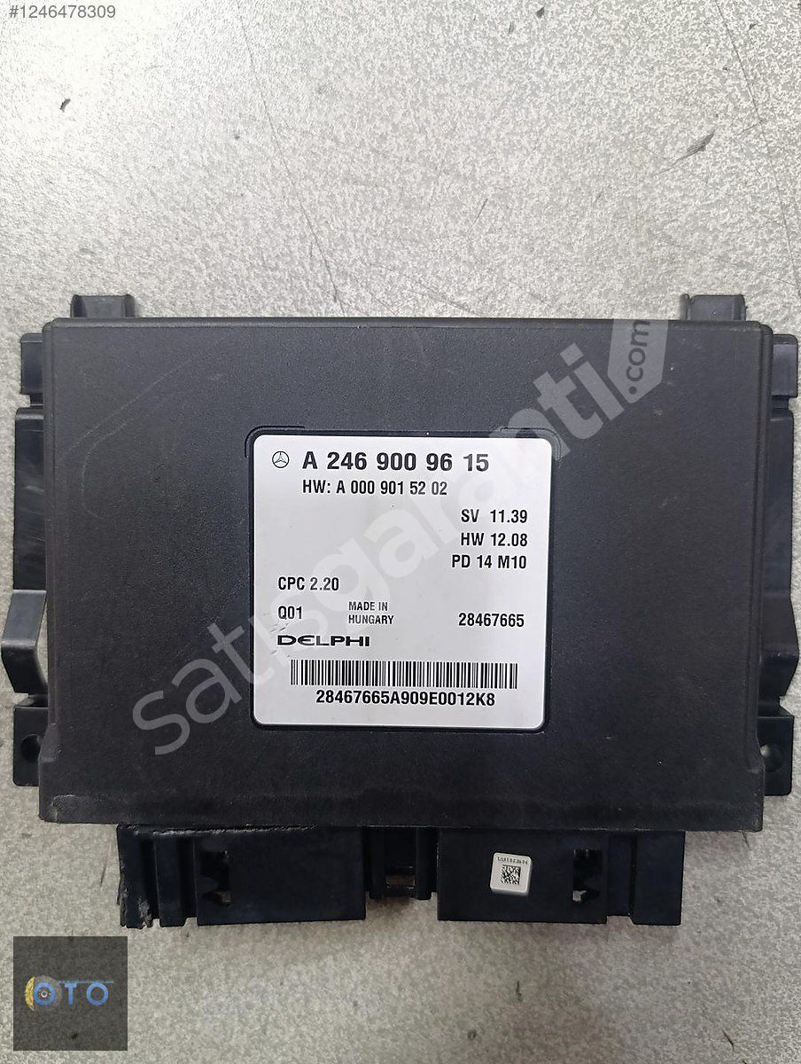 MERCEDES CLA ŞANZIMAN KONTROL MODÜLÜ A2469009615
