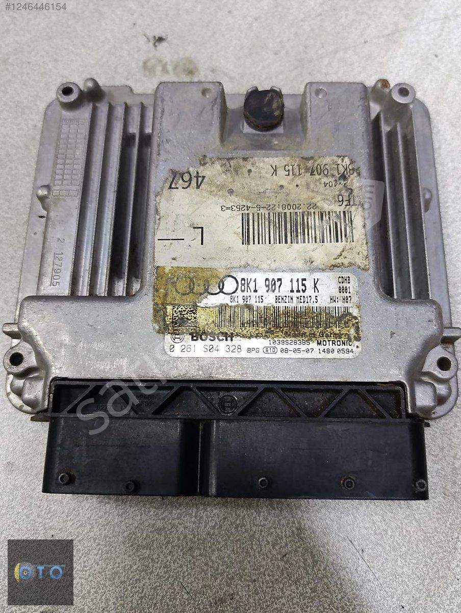 VW AUDİ A4 A5 1.8 TFSİ MOTOR BEYNİ 8K1907115K CDHB