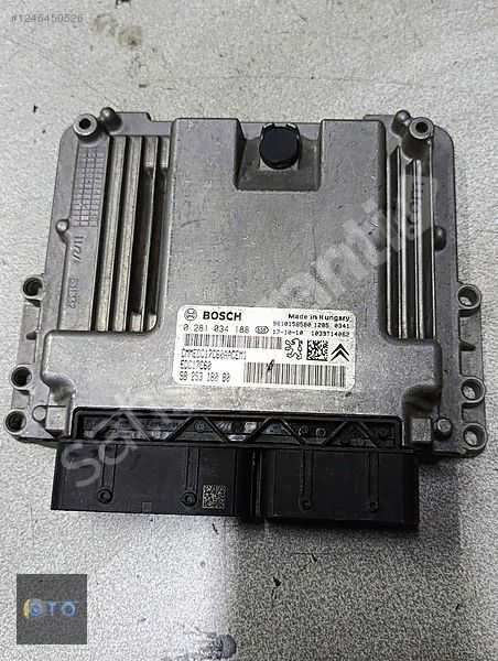 PEUGEOT 3008 1.6 BLUE HDİ MOTOR BEYNİ EDC17C60 9825318080