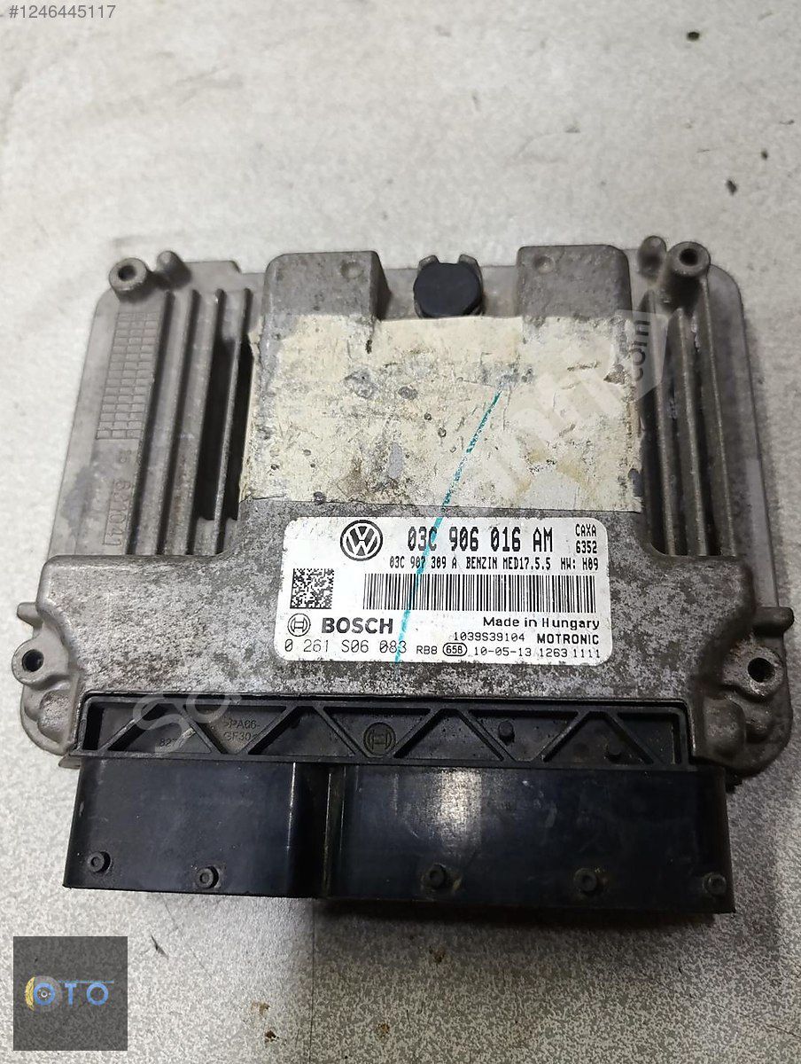 VW 1.4 TSİ CAX MOTOR BEYNİ 03C906016AM