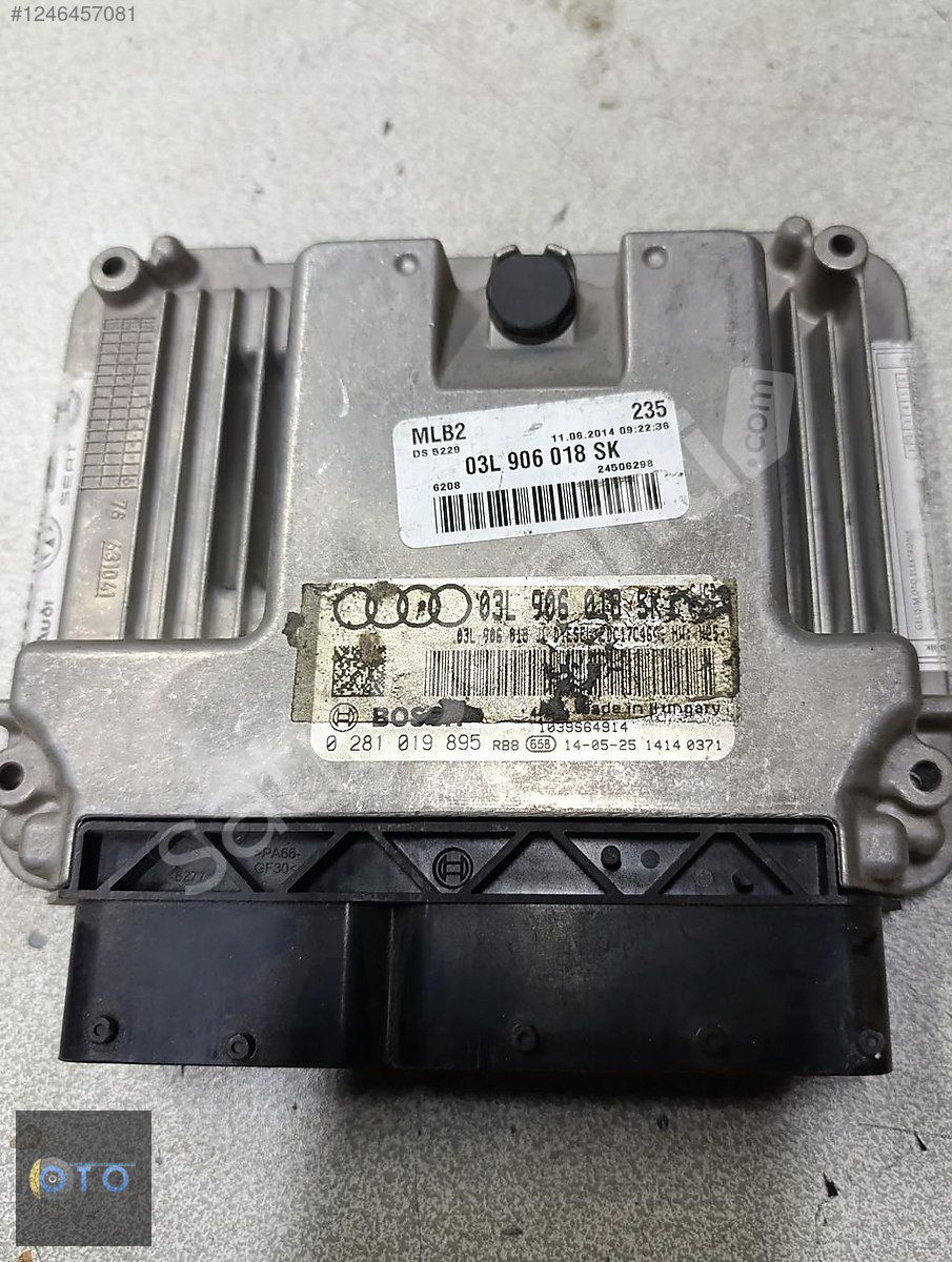 AUDİ B8 A4 2.0 TDİ CJC CGL MOTOR BEYNİ EDC17C46 03L906018SK