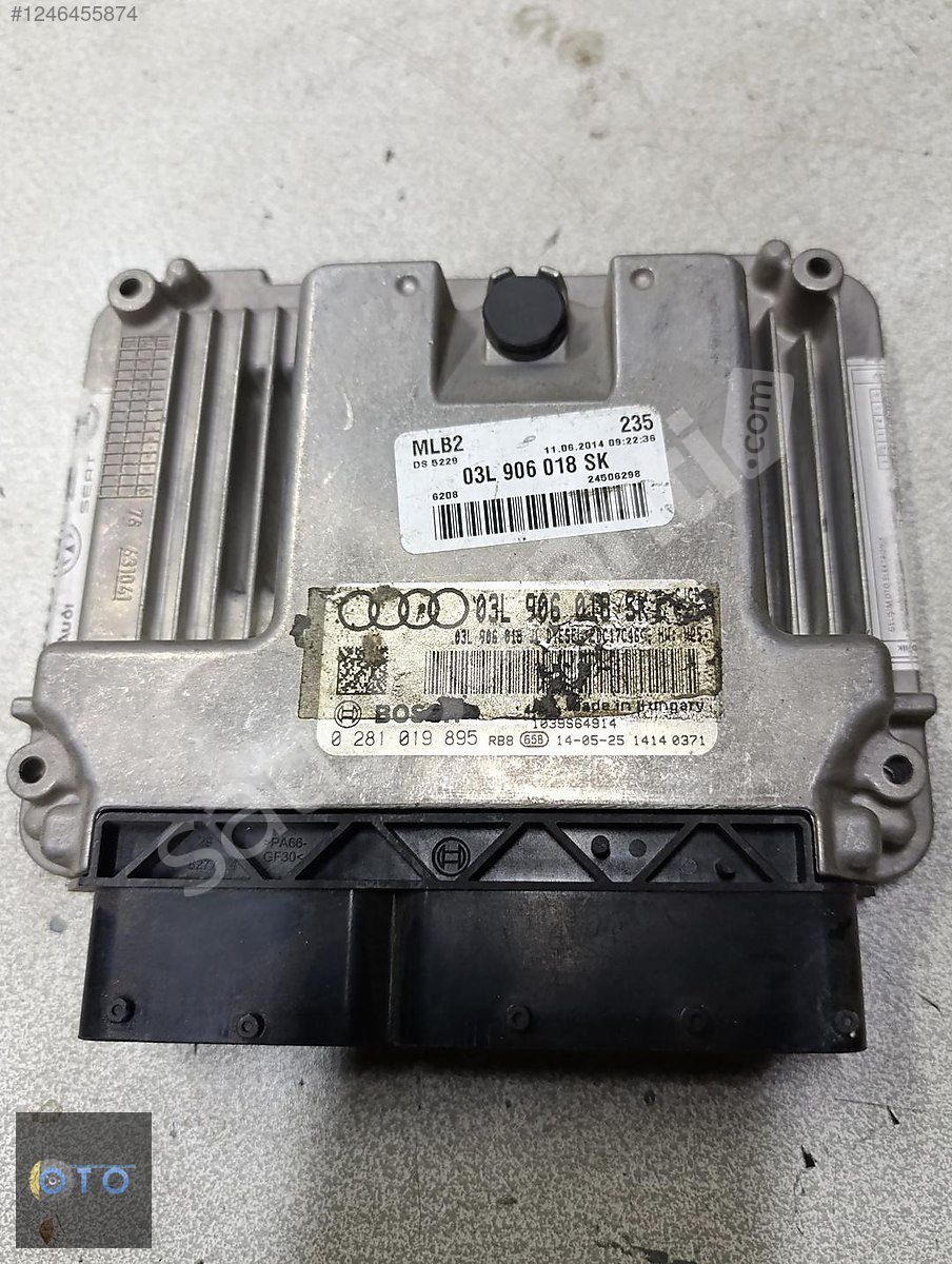 AUDİ B8 A4 2.0 TDİ CJC CGL MOTOR BEYNİ EDC17C46 03L906018SK
