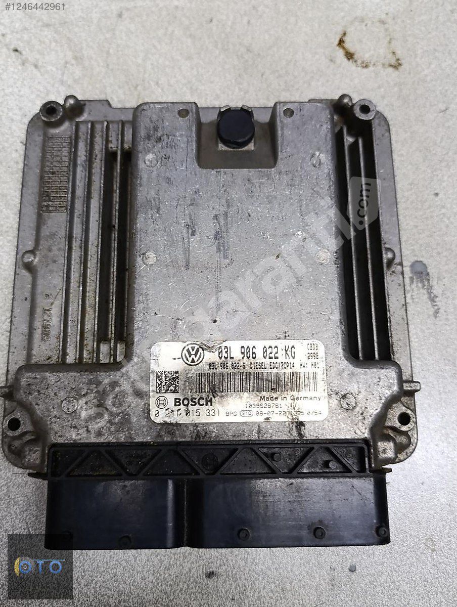 VW 2.0 TDİ MOTOR BEYNİ BOSCH 03L906022KG EDC17CP4