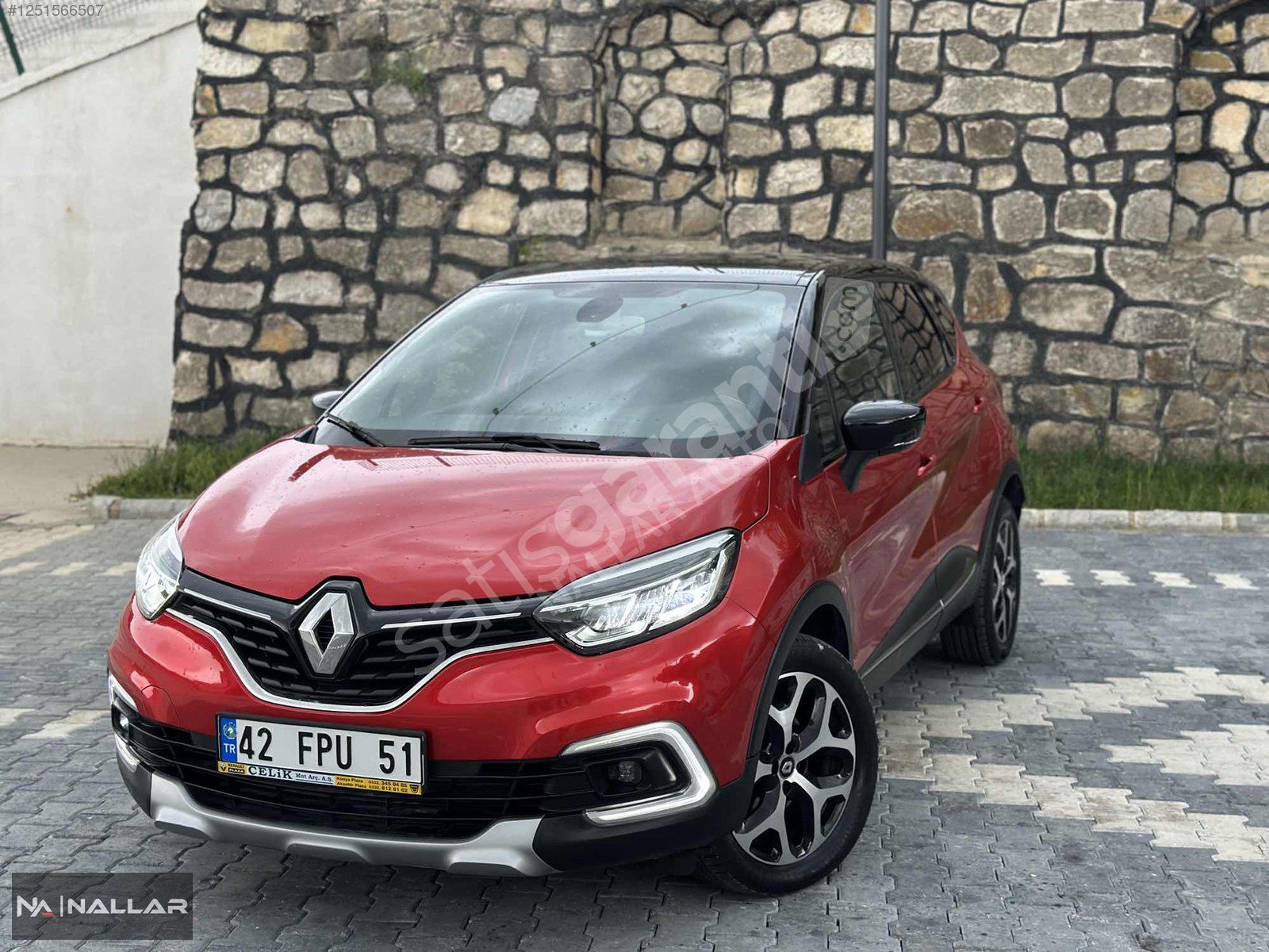 TR'DE TEK HATASIZ BOYASIZ RENAULT CAPTUR 58.000 KM