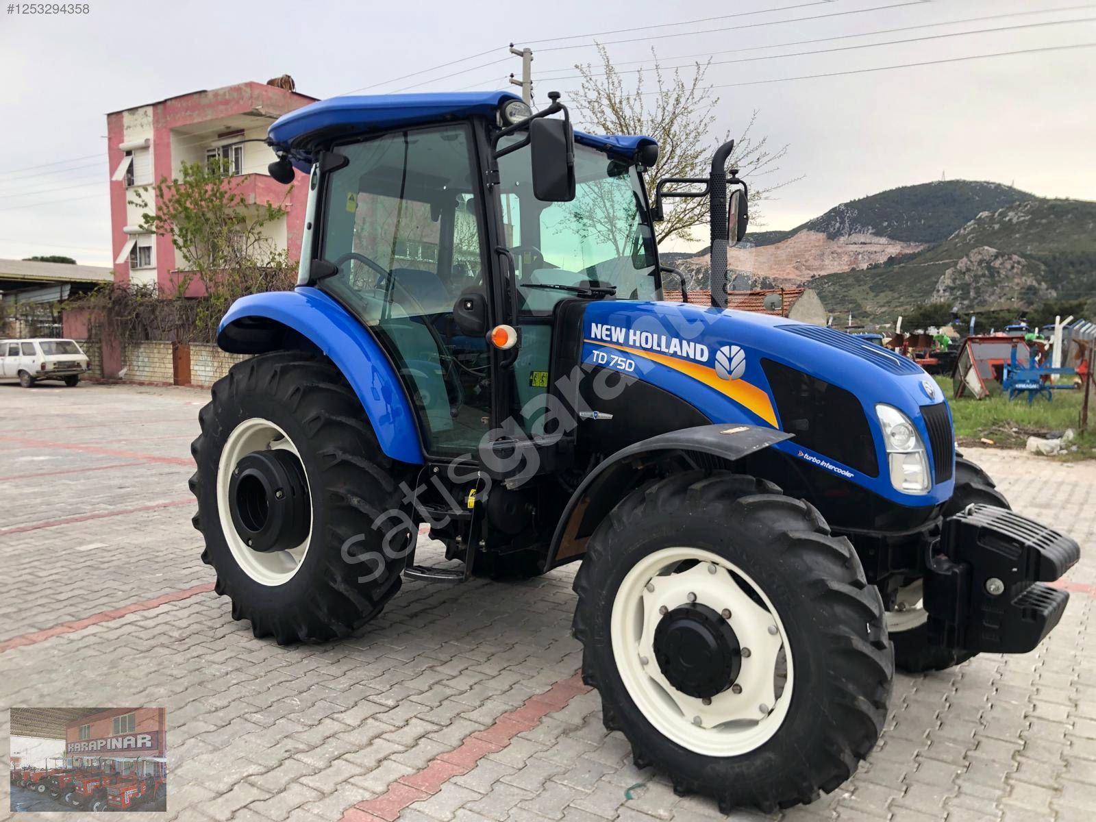 2017, NEW HOLLAND TD75D DT, K.KLİMA, B.MASTER, PS, FULL