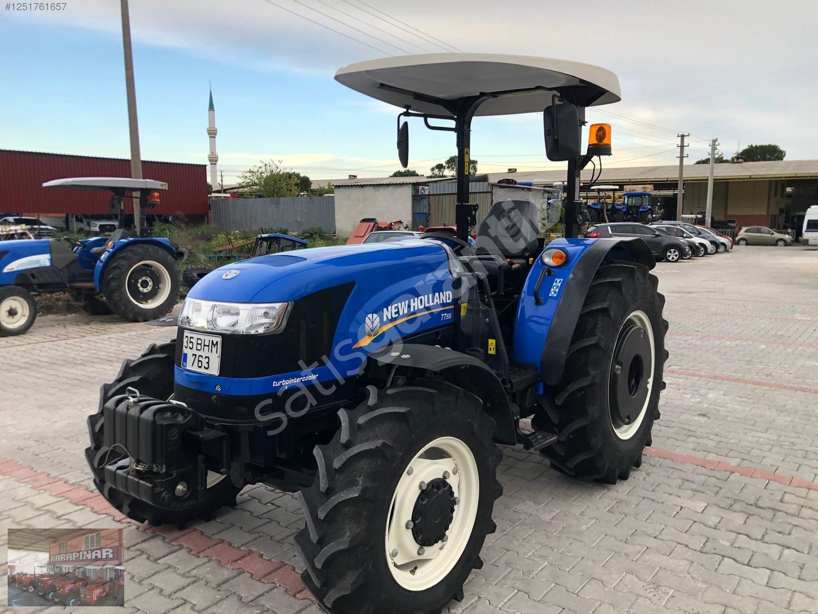 2021, NEW HOLLAND TT 55 DT, SIFIR AYARINDA, 300 SAATTE