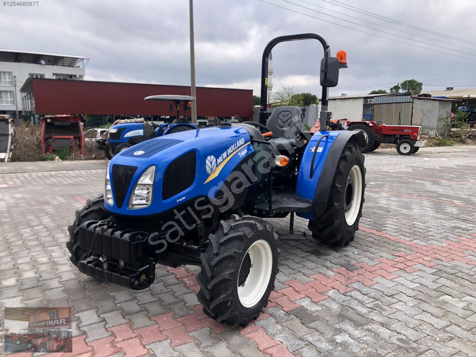 2019 MODEL NEW HOLLAND T480 S, BAHÇE, ÇEKER