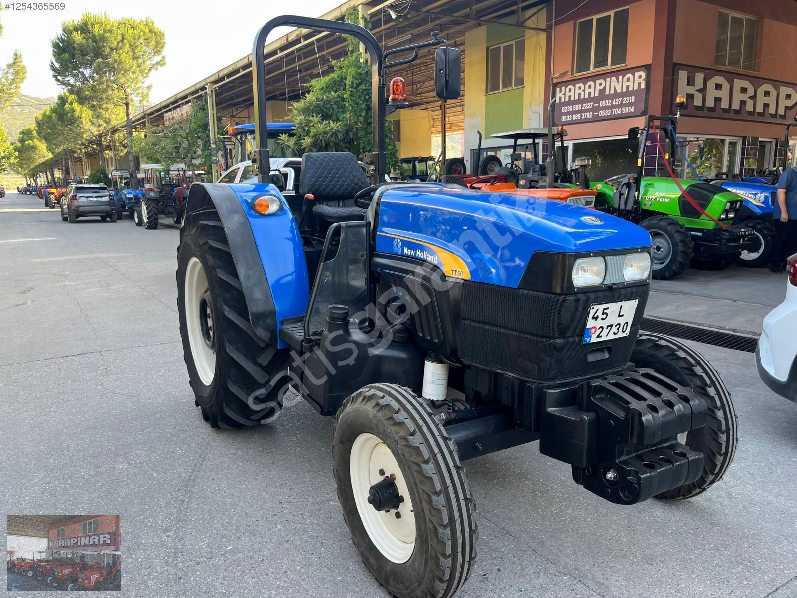 2008 MODEL, NEW HOLLAND TT 50, TEK ÇEKER