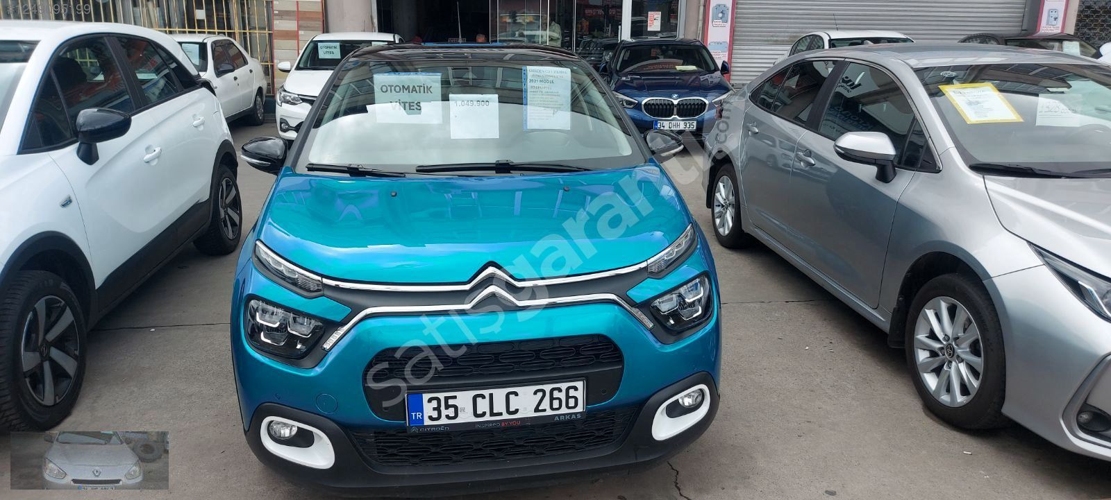 2021 MODEL C 3 1.2 SHİNE 110 HP OT VİTES EAT 6 VİTES .ÇİFT RENK