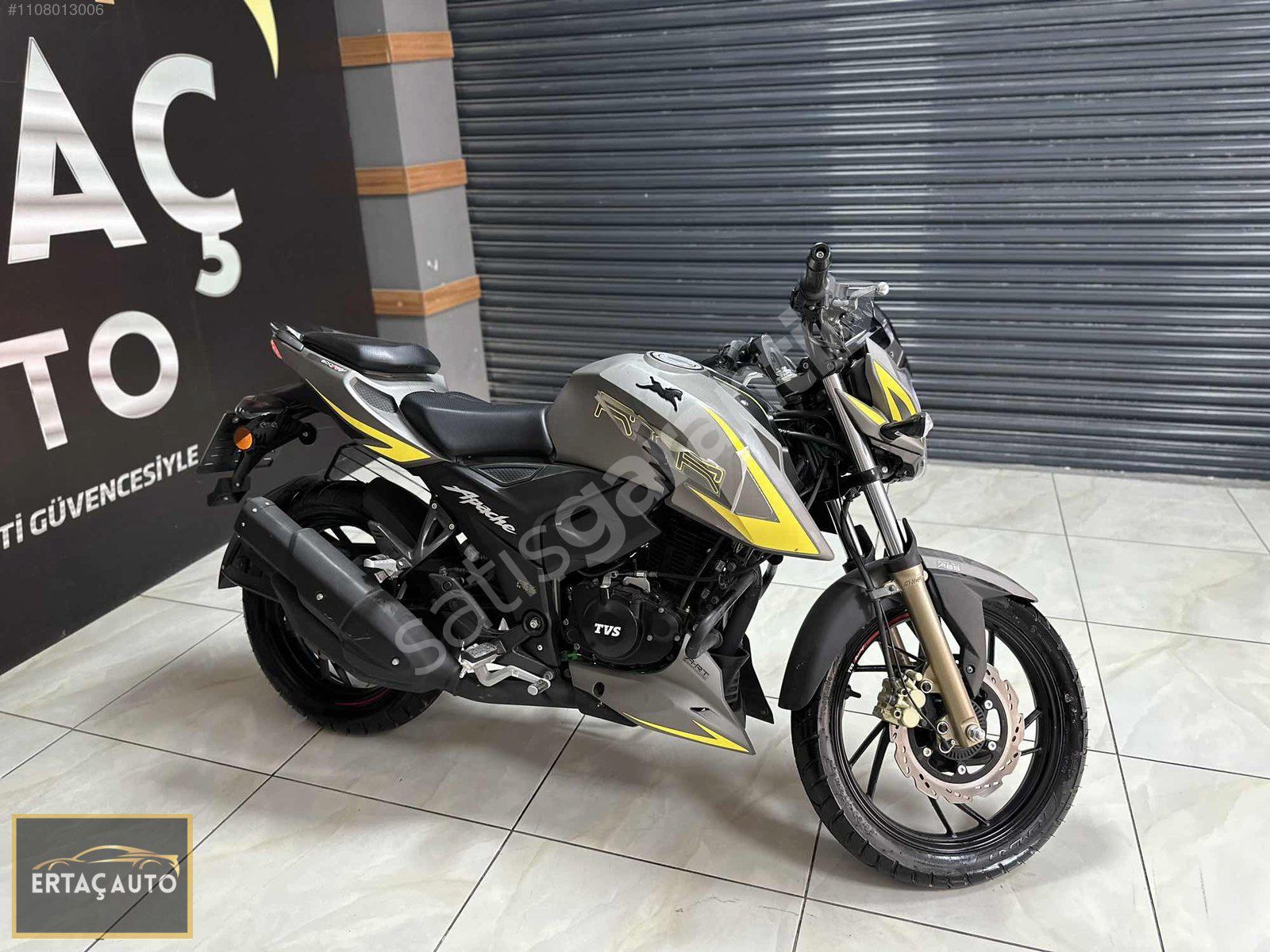 KULLANILMAMIŞ 2022 TVS APACHE RTR200 -VADE FARKSIZ 5 TAKSİT-