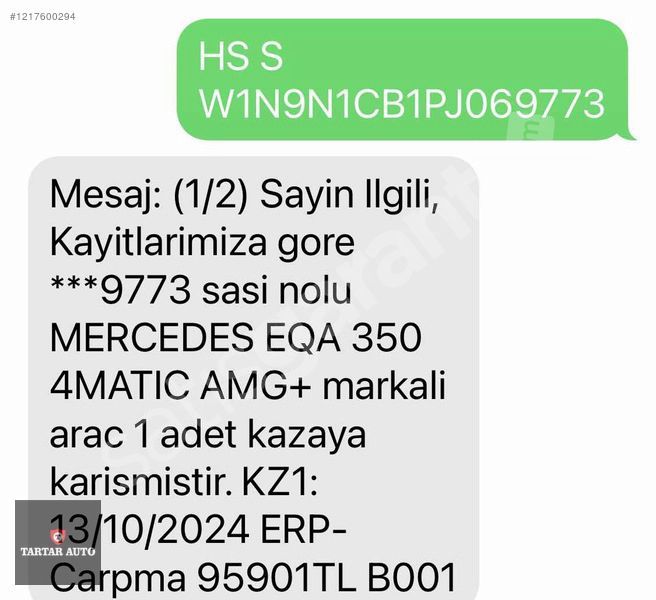 MERCEDES EQA 4 MATİC AMG FULL YETKİLİSİ SERVİS BAKIMLI İLK ELDEN