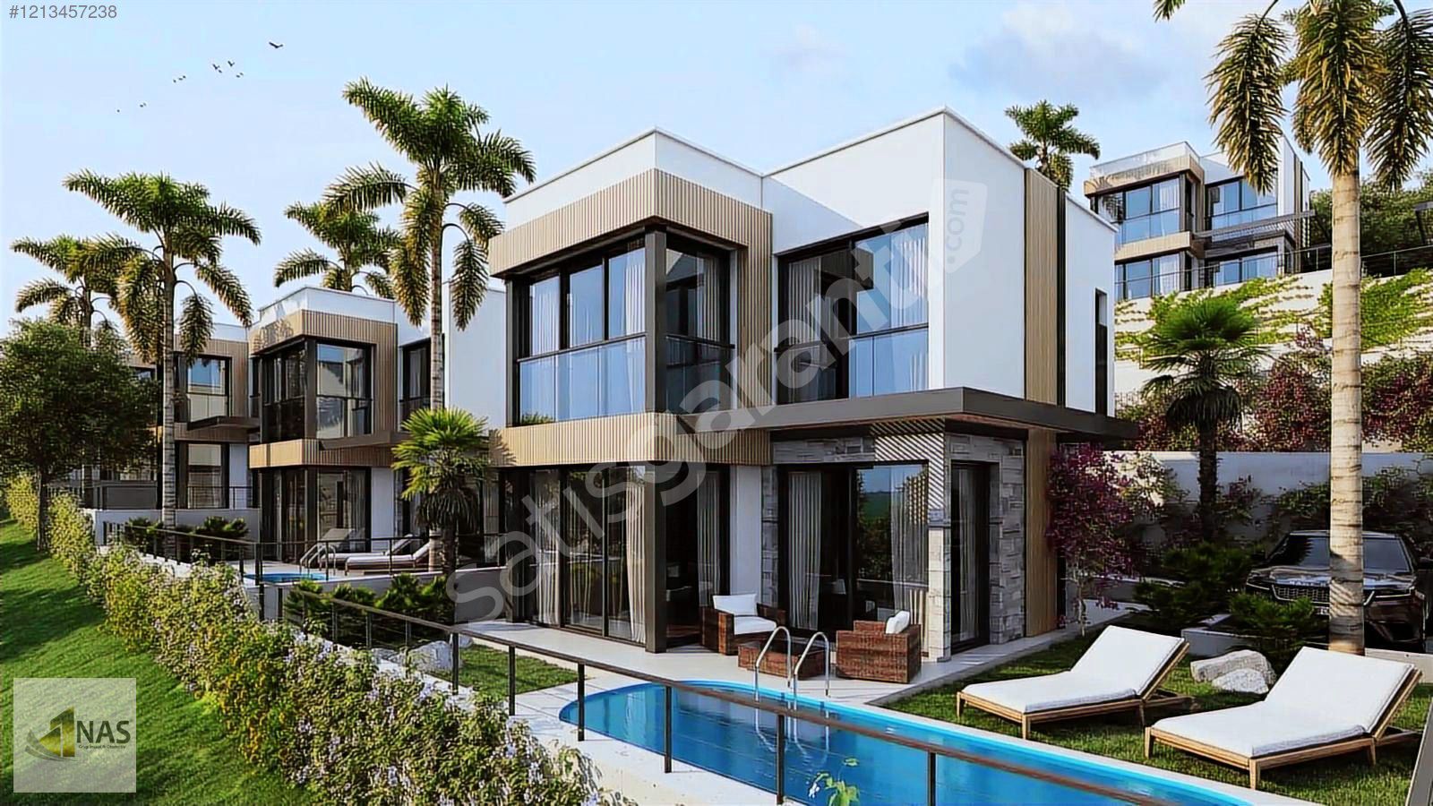 NAS GRUP GAYRİMENKUL'DEN MAISON BODRUM 3+1 MÜSTAKİL BAHÇE/HAVUZ