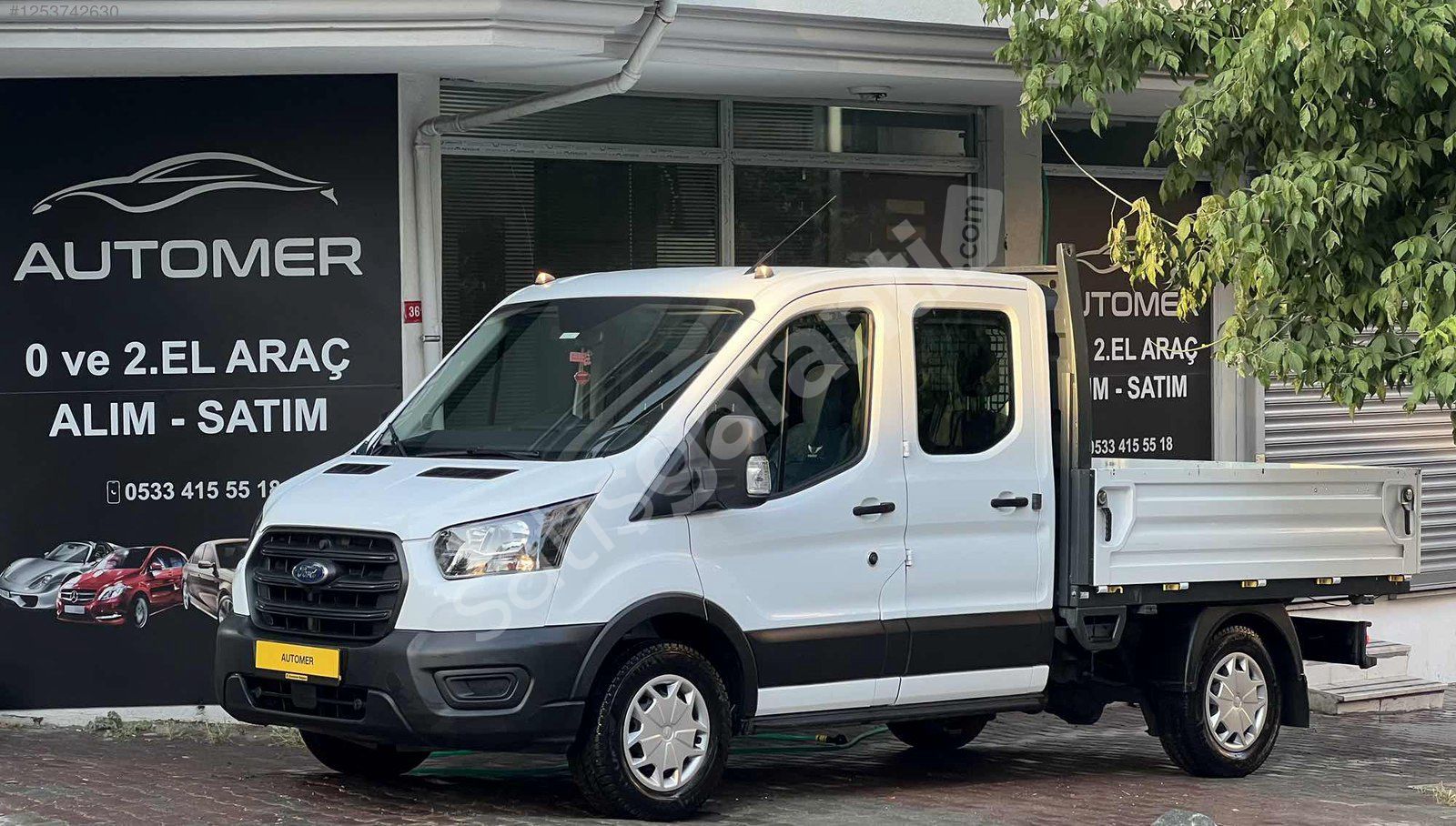 AUTOMER// 2023 TRANSIT ÇİFT KABİN HATASIZ FATURALI+GERİ GÖRÜŞ