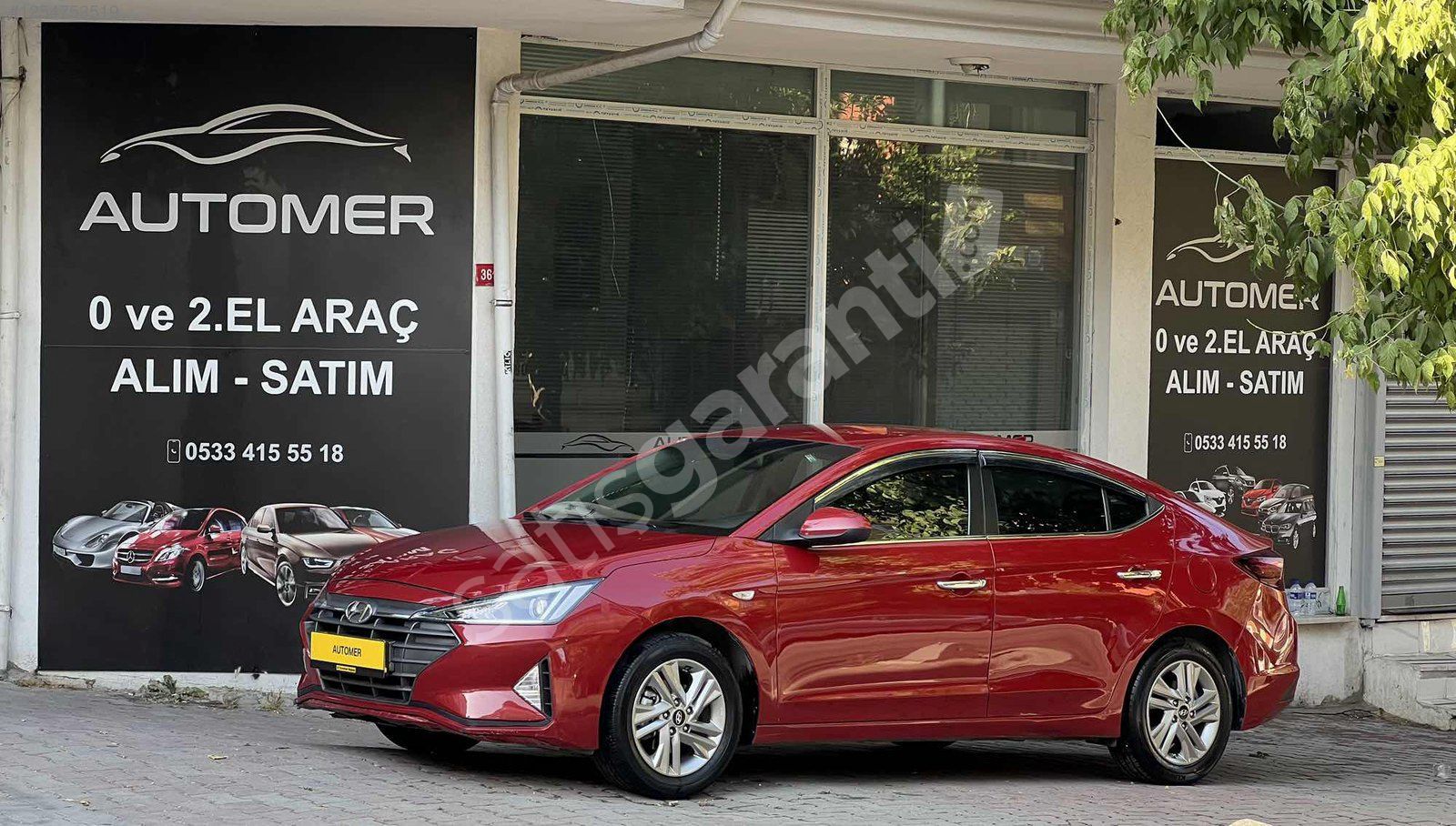 AUTOMER// 2019 HYUNDAI ELANTRA 22.000 KM K.KARTI TAKSİT