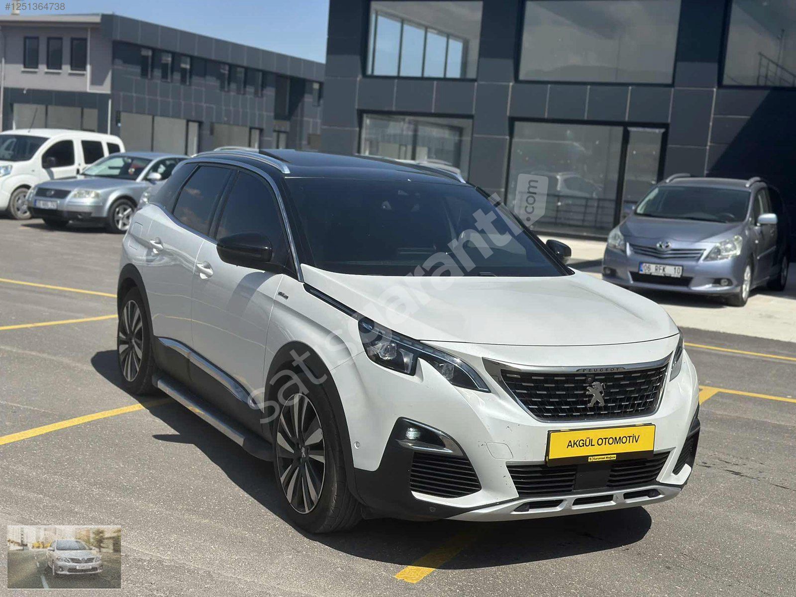 2018 MODEL 3008 GT LİNE HATASIZ BOYASIZ TRAMERSİZ SERVİS BAKIMLI