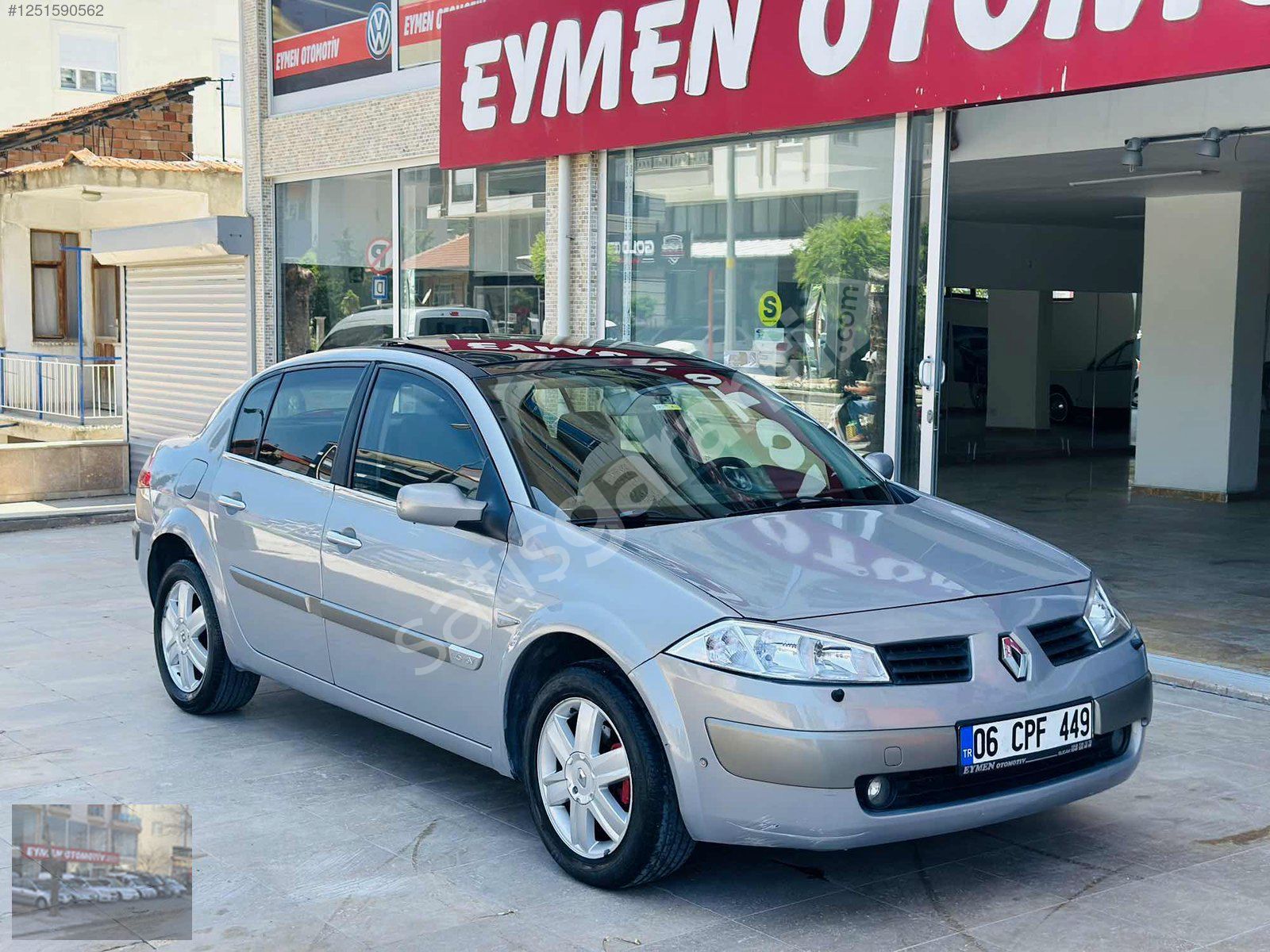 EYMENDEN BUCAK ŞB 2004 MODEL 1.6 LPĞ MEGANE CAM TAVANLI